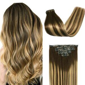 HUMAN HAIR 20 clip ins